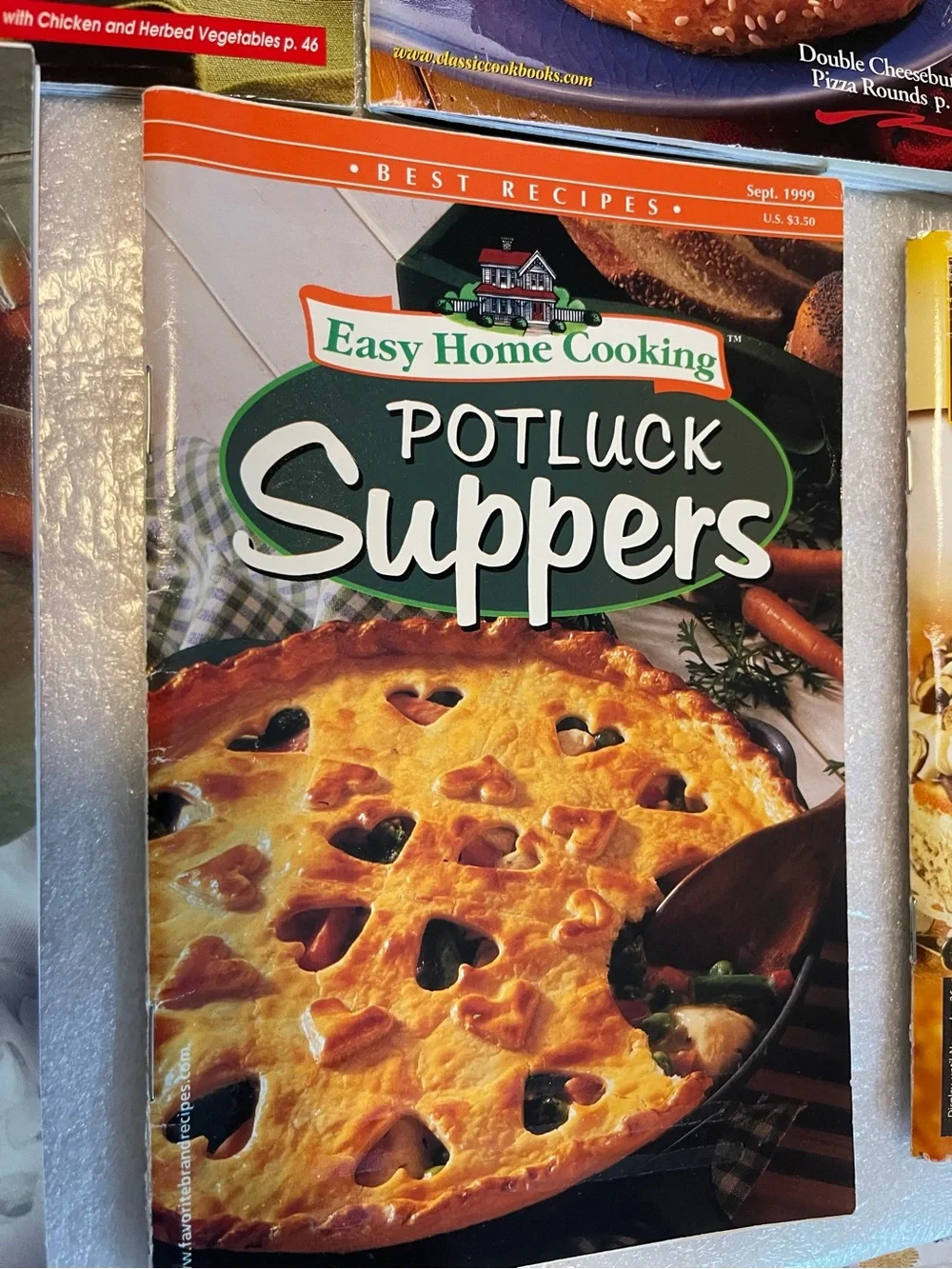 Vintage Mixed Collection of Paperback Cookbooks